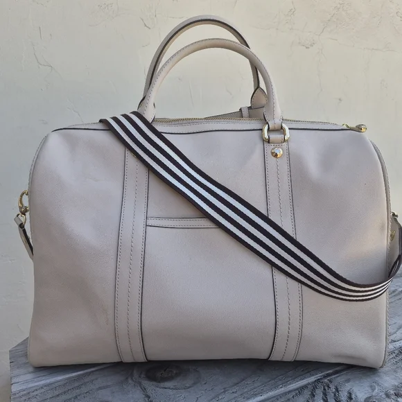 Henri Bendel West 57th Saffiano Leather Weekender - Picture 8 of 14